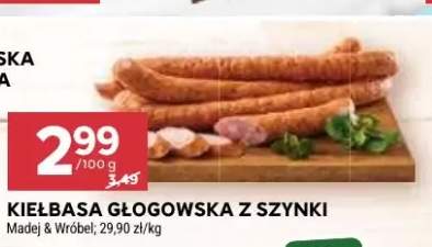 Kiełbasa głogowska z szynki