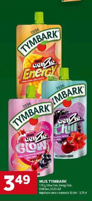 Mus Tymbark Chill Gen