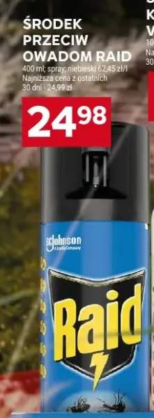 Środek przeciw owadom Raid spray niebieski
