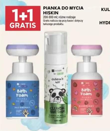 Pianka do mycia Hiskin Bath Foam Blueberry