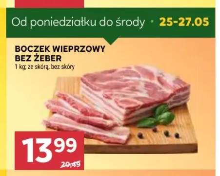Boczek wieprzowy bez żeber