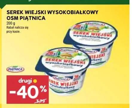 Serek wiejski wysokobiałkowy OSM Piątnica
