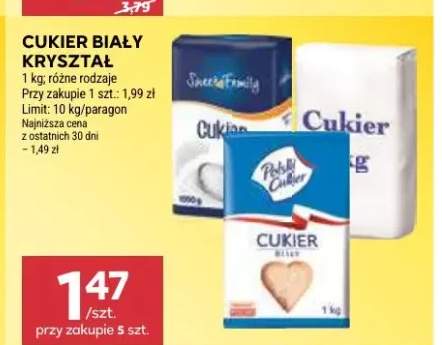 Cukier biały kryształ Sweet Family