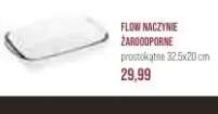 Naczynie żaroodporne prostokątne Flow 32,5x20cm