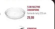 Naczynie żaroodporne forma do tarty Flow 27,5cm
