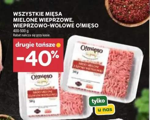 Mięso mielone wieprzowo-wołowe O!Mięso