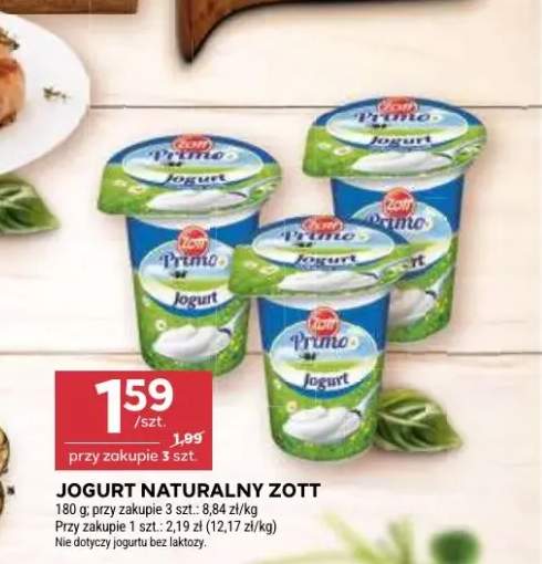Jogurt naturalny Zott