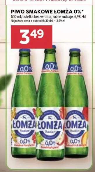 Piwo bezalkoholowe Łomża Radler 0% Kwaśna Pomarańcza