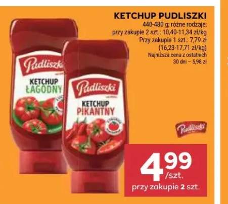 Ketchup łagodny Pudliszki