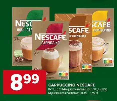 Kawa Cappuccino Nescafé jasne 8-pak