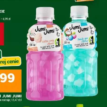 Napój Jumi Jumi Cotton candy flavour