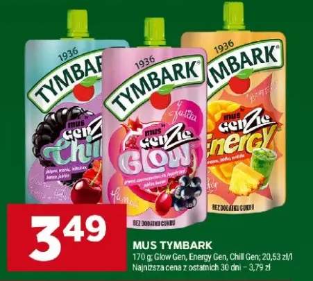 Mus Tymbark Chill Gen