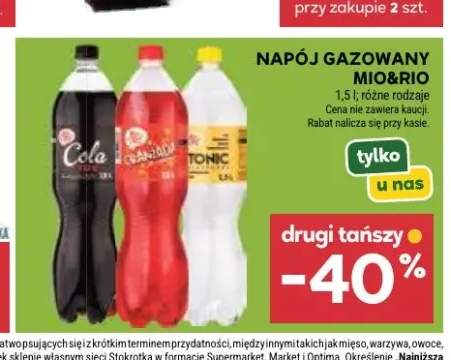 Napój gazowany Mio&Rio Tonic