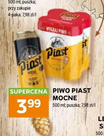 Piwo Piast Mocne