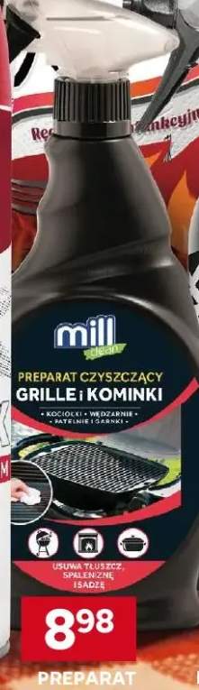 Preparat do czyszczenia kominków i grilla MILL