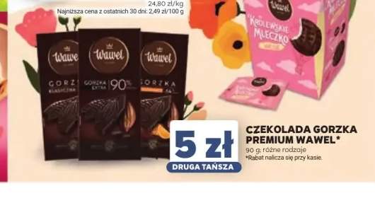 Czekolada gorzka premium Wawel