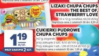 Cukierki pudrowe Chupa Chups zegarek