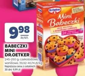 Babeczki mini Dr.Oetker czekoladowe