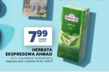 Herbata ekspresowa AHMAD zielona