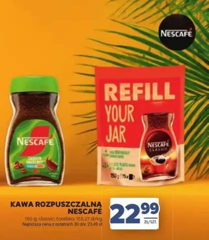 Kawa rozpuszczalna NESCAFÉ classic torebka