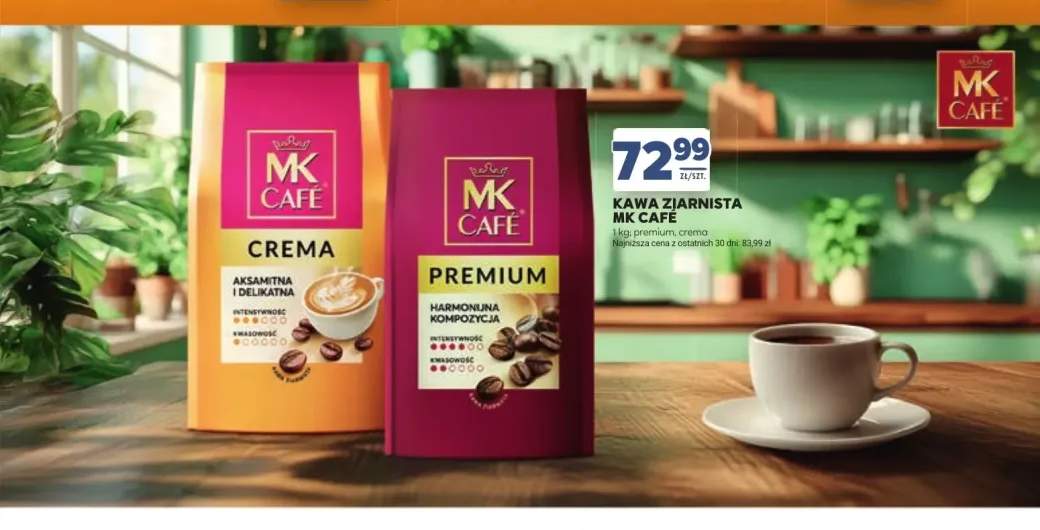 Kawa ziarnista MK CAFÉ premium