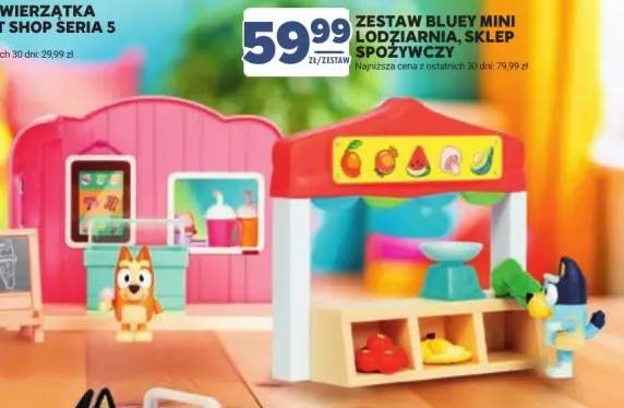 Zestaw Bluey mini lodziarnia
