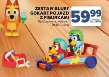 Zestaw Bluey gokart pojazd z figurkami