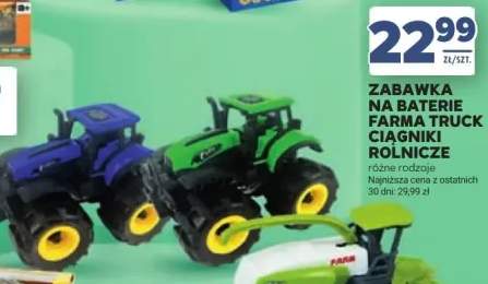 Zabawka na baterie farma truck ciągniki rolnicze