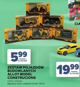 Zestaw pojazdów budowlanych Alloy Model Construcions
