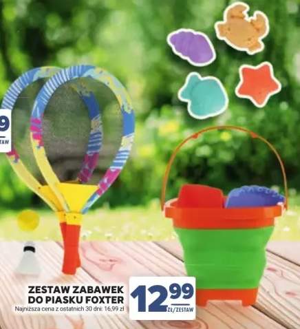 Zestaw zabawek do piasku Foxter