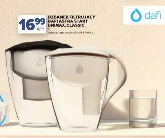 Dzbanek filtrujący DAFI Astra Start Classic 3l