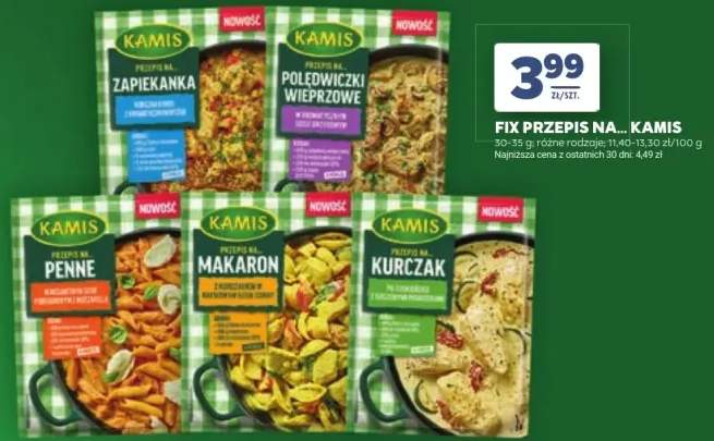 Fix przepis na kurczaka KAMIS