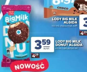 Lody Big Milk Donut Algida