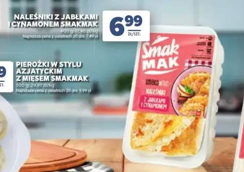 Naleśniki z jabłkami i cynamonem Smakmak