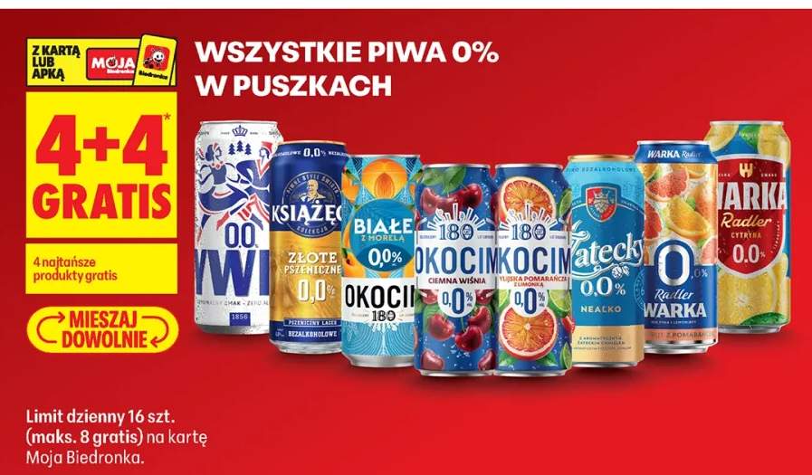 Piwo bezalkoholowe Żywiec 0.0%