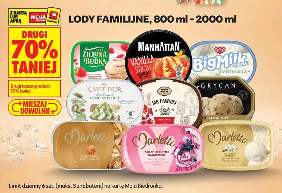 Lody bakaliowe Grycan
