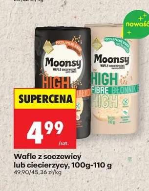 Wafle z ciecierzycy Moonsy 110g
