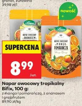 Napar owocowy tropikalny Bifix z ananasem i grejpfrutem