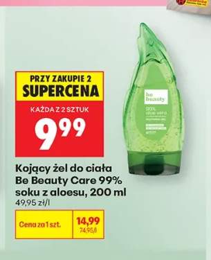 Kojący żel do ciała Be Beauty Care 99% soku z aloesu