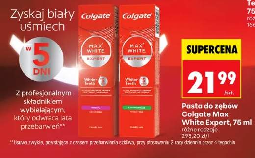 Pasta do zębów Colgate Max White Expert Original