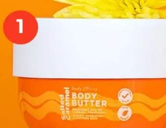 Masło do ciała Body Stories Salted Caramel