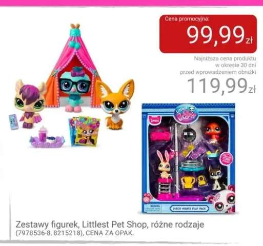 Zestaw figurek Littlest Pet Shop