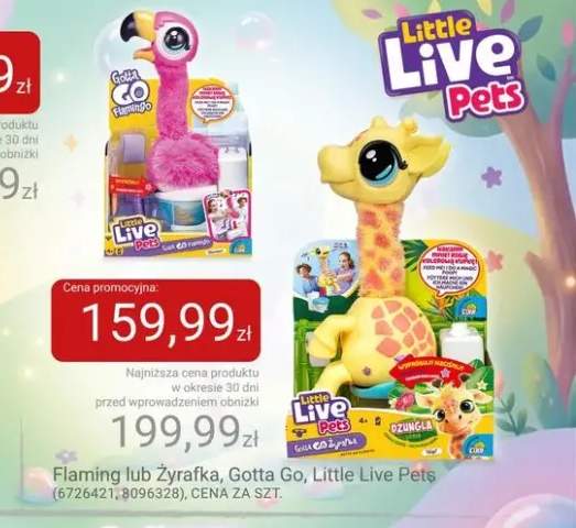 Zabawka Flaming Gotta Go Little Live Pets