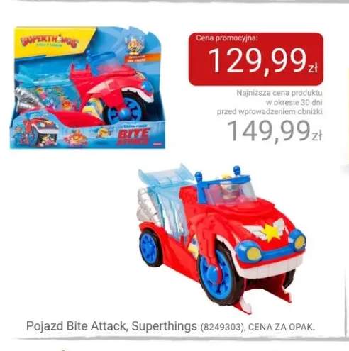 Pojazd Bite Attack Superthings (8249303)