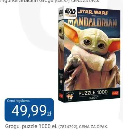 Grogu puzzle 1000 el.