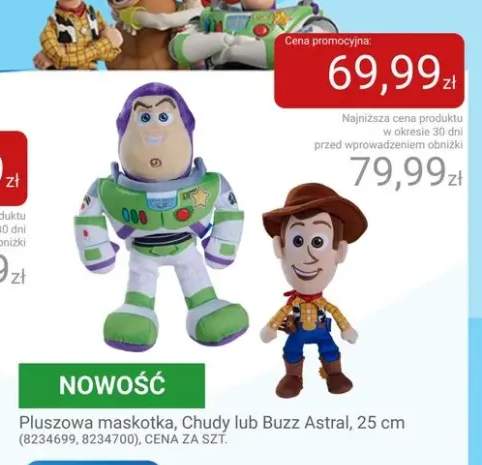 Pluszowa maskotka Chudy 25cm