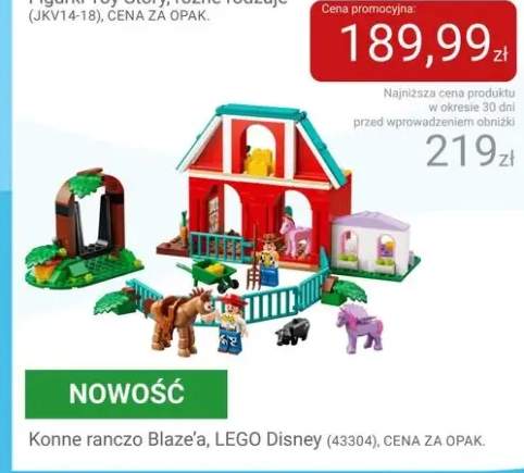 Klocki LEGO Disney Konne ranczo Blaze'a