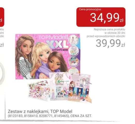 Zestaw z naklejkami TOP Model