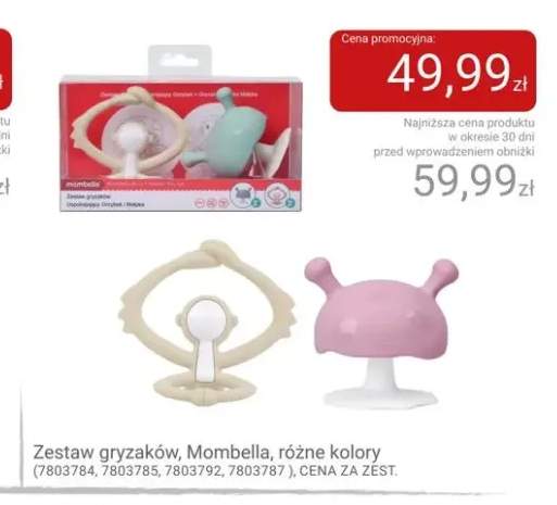 Zestaw gryzaków Mombella