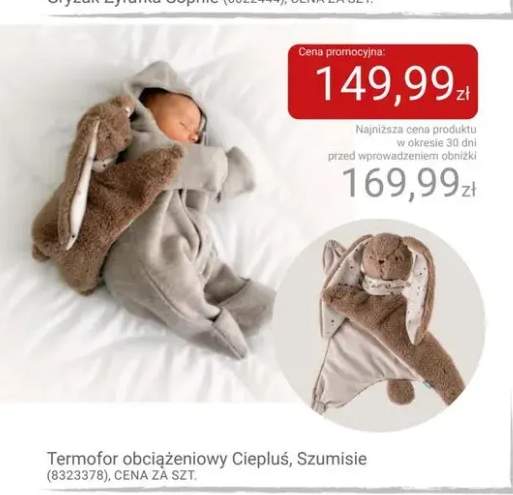Termofor obciążeniowy Ciepłuś Szumisie
